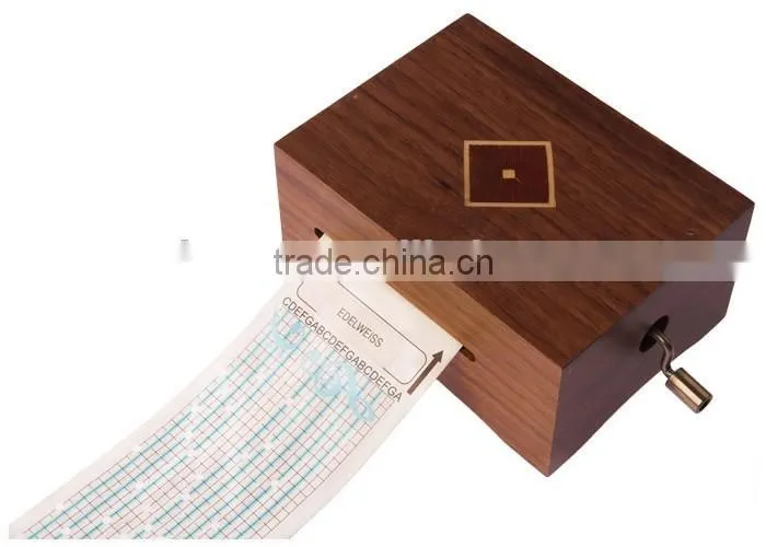 DIY Custom Wooden Hand Crank Music Box