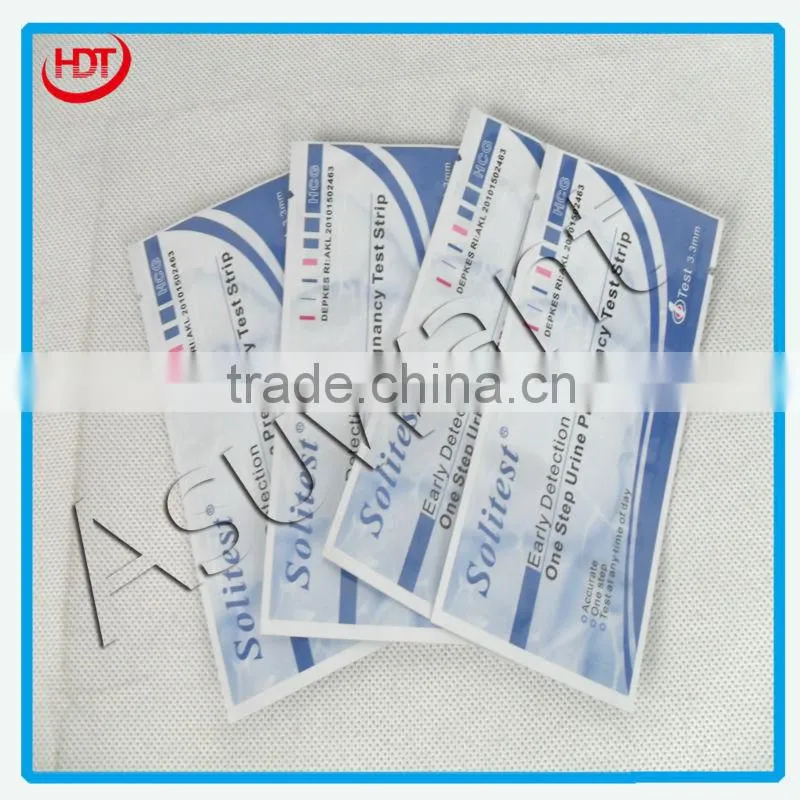 Aluminium foil small packaging bag for atlas medical pregnancy test