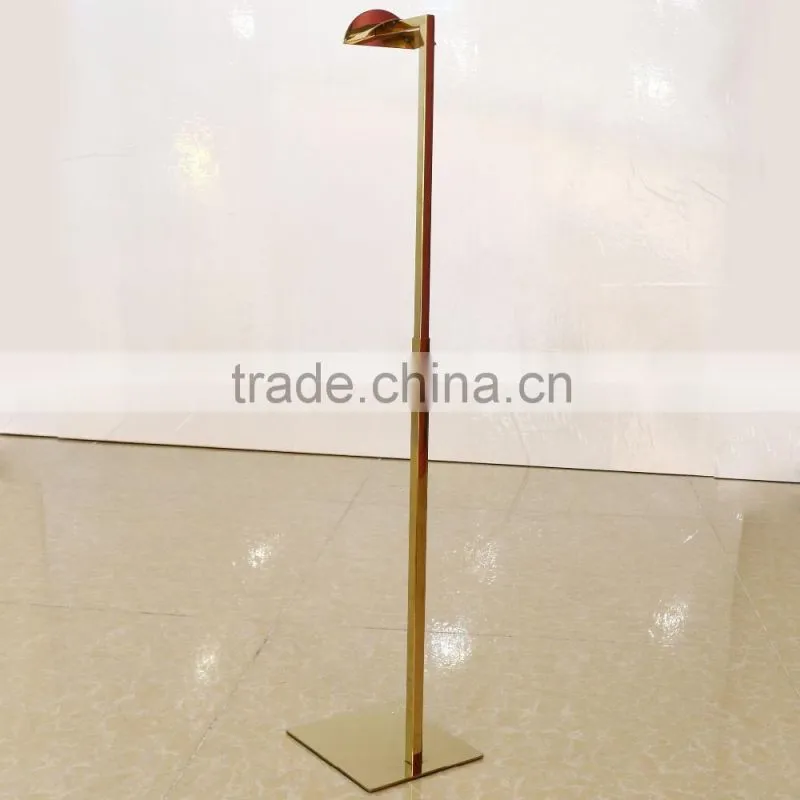 Gold metal bag rack for display/ luxury bag hanging stand