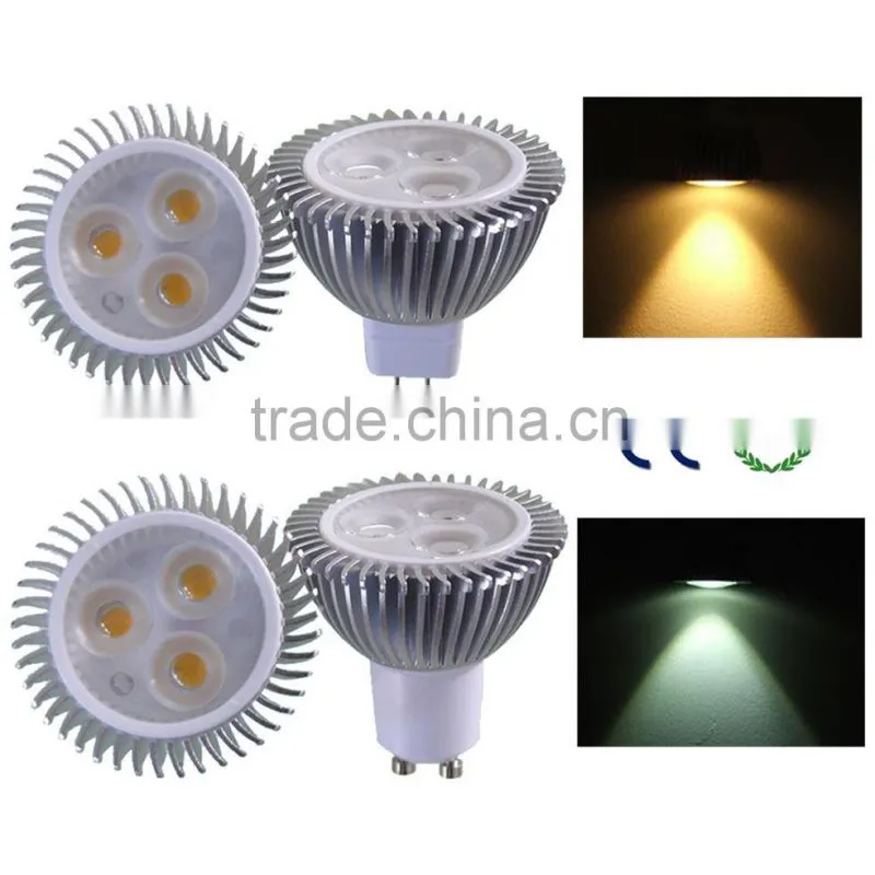 COB LED Lights GU10 LED Spot Lighting, 3w 5w 7w LED Spot Light