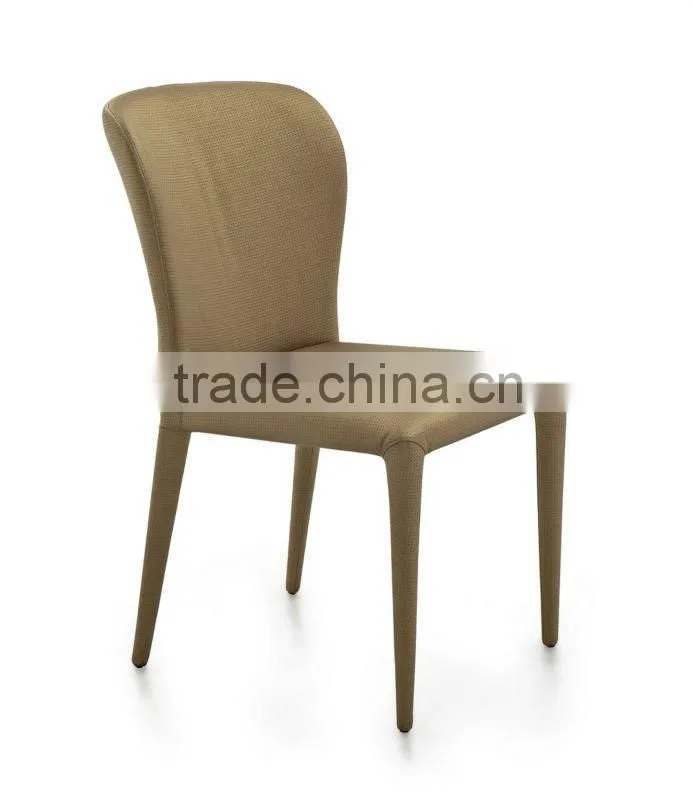 Modern fabric cushion dining chair