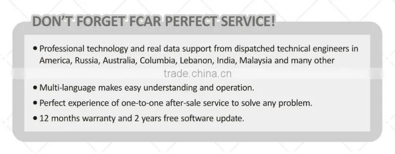 Auto scanner Fcar F3-G diagnosis all cars trucks