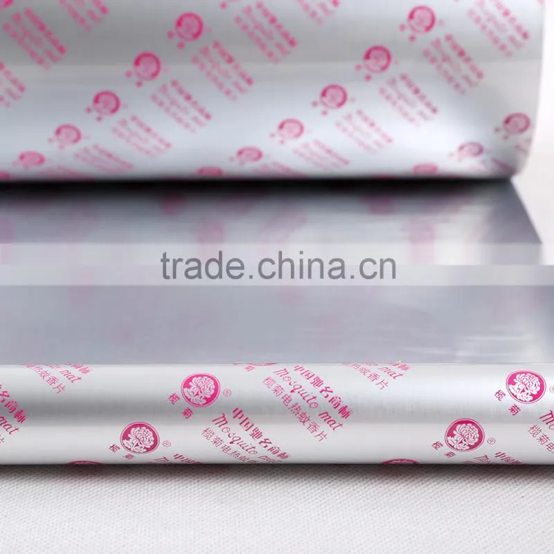 JC soap aluminum foil laminated packaing film roll,food packaging metalized opp film