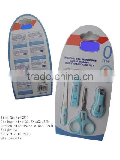 Nice Baby safe nail care manicure Set