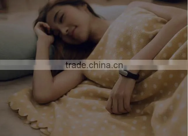 Hot selling waterproof sleep mornitor pedometer Xiaomi bluetooth smart wristband bracelet for android and ios