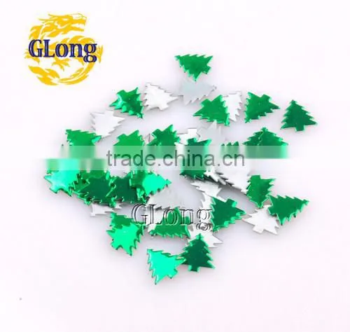 10*11mm Hot Fix Iron-on Nailhead The Christmas Tree Aluminum DIY Accessories For Bag Shoe Phone Case Garment #GT094-11P(Mix-s)