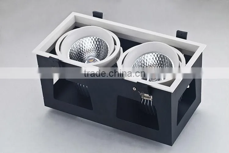 2x26w down light led double square