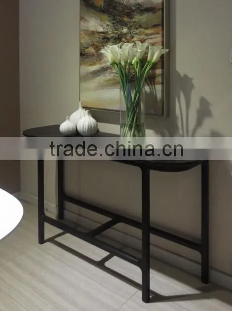 Modern soild wood hall table (T-87)