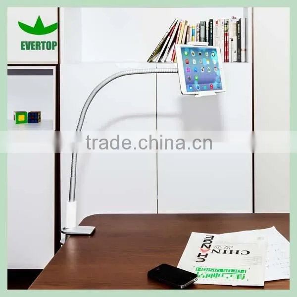 360 degree rotating clamp tablet holder for bed for desktop/mobile phone,10inch tablet holder mount for bed TS-TPH04B