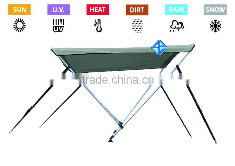 Customized colors available waterproof bimini top