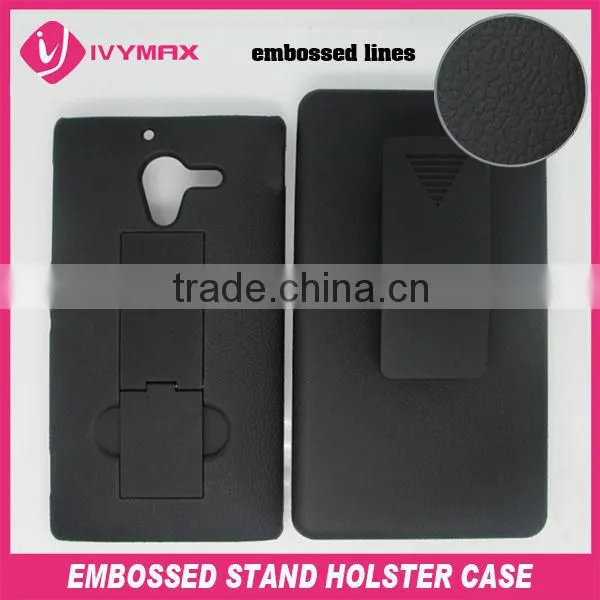 2013 stand clip case for sony xperia ZL L35H celular phone case