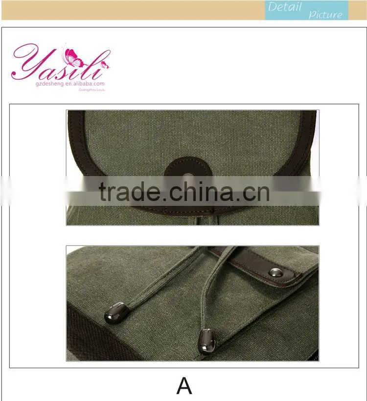 Best Selling!! Factory Sale blank canvas backpack