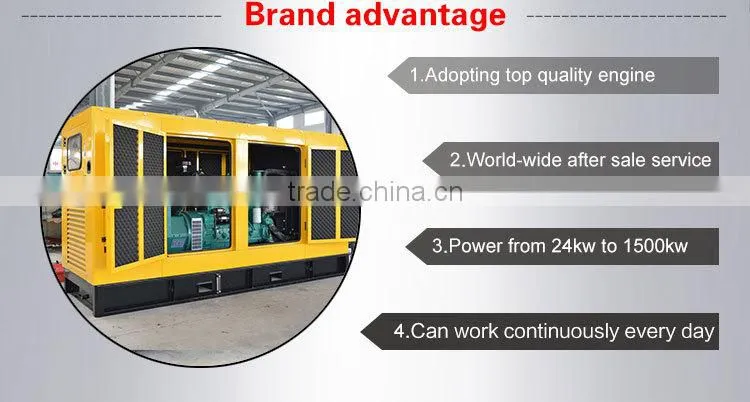Huaquan Power 100kva soundproof generator