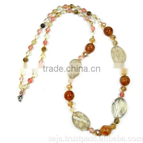 natural stone necklace NSN-005