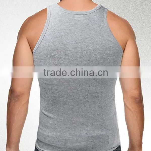 Sleeveless Black Shirt/Top Big and Wide Singlets /Sports Singlets (lyt010133)