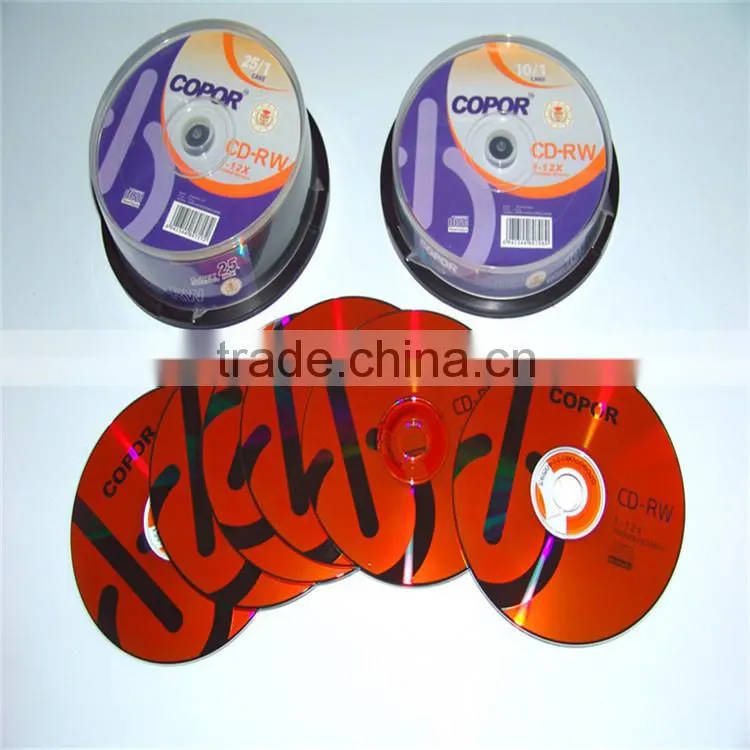 rewritable cdr / cd-rw/cdrw 700MB,12X, printable CDR