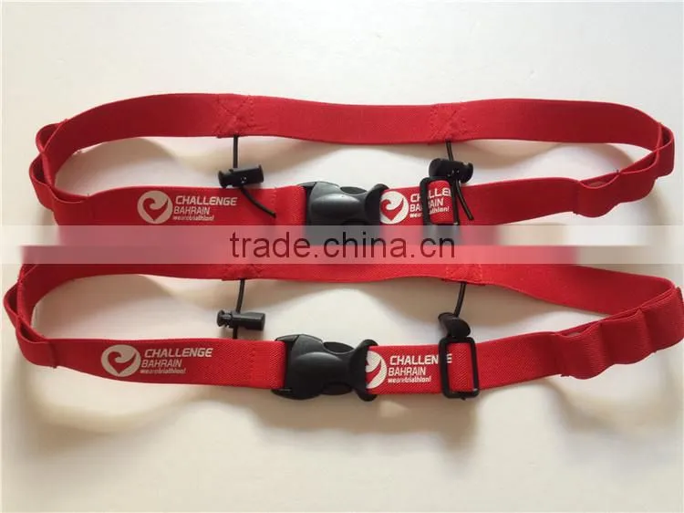 Custom Triathlon Marathon Race Number Belt