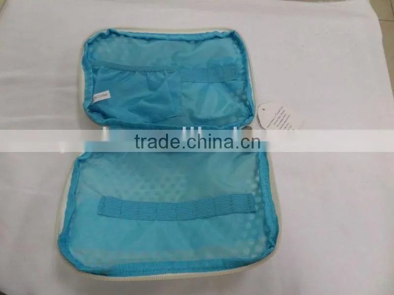 2015 fashional Perforated PVC cosmetic bag