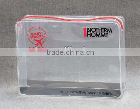 EVA heat sealed zipper plastic packaging bag