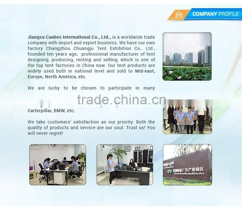 Outdoor clear top tents event tent for celebrations