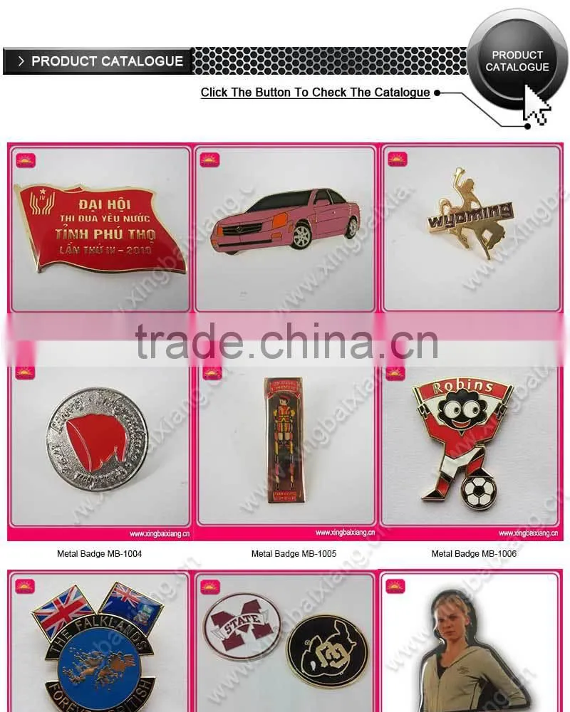 high quality hard enamel badge,custom lapel pin badge maker