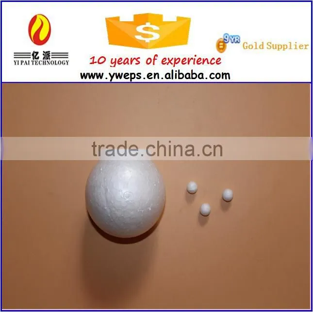 YIWU polyfoam decoration colorful ball