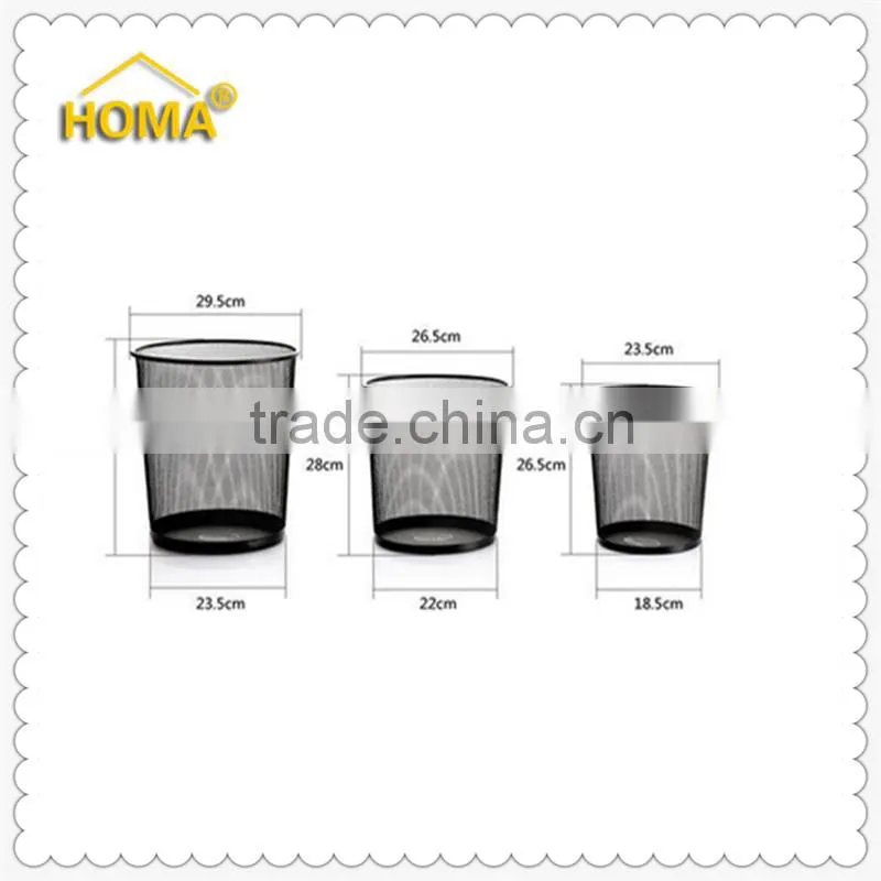 High quality metal garbage trash waste bin