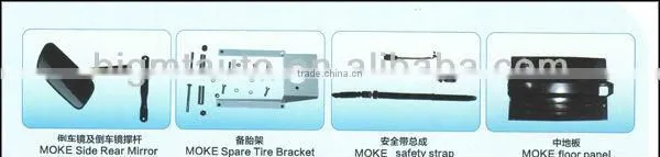 New Galvanized Classic Car Body Parts with Body Shell