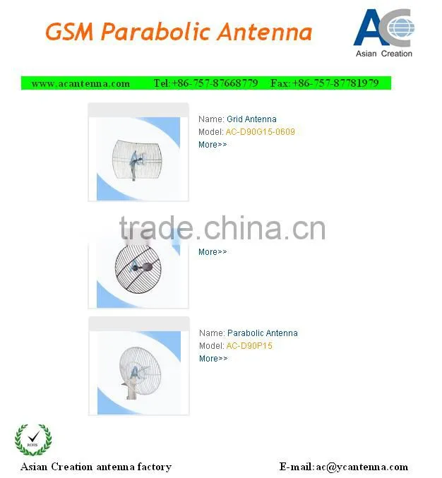 Wireless GSM antenna