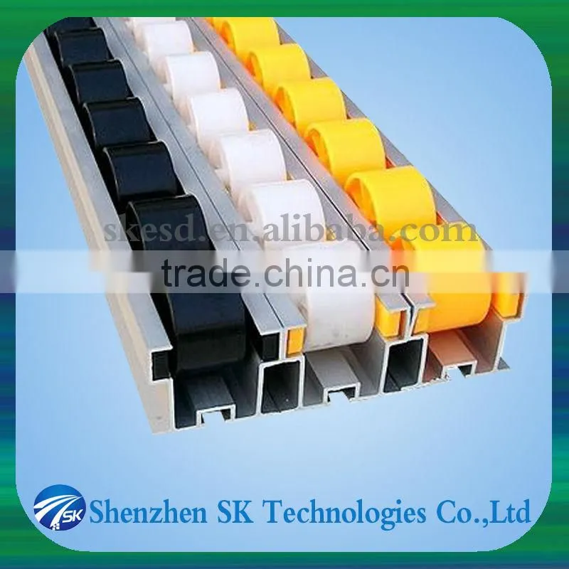aluminum bracket roller track with wheel SKP-26