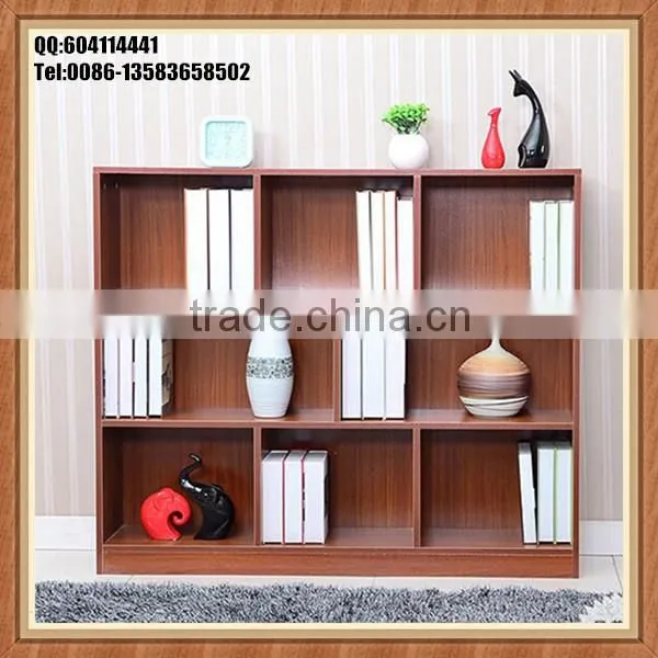 Wooden diy 9 cube kids bookshelf