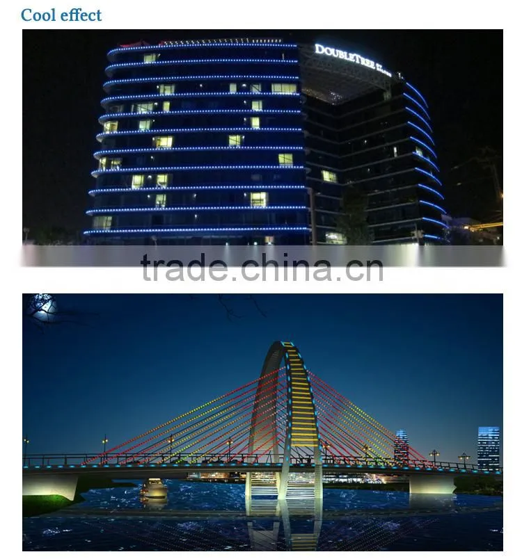 outdoor decorative 24V energy-saving mini RGB led pixel chain