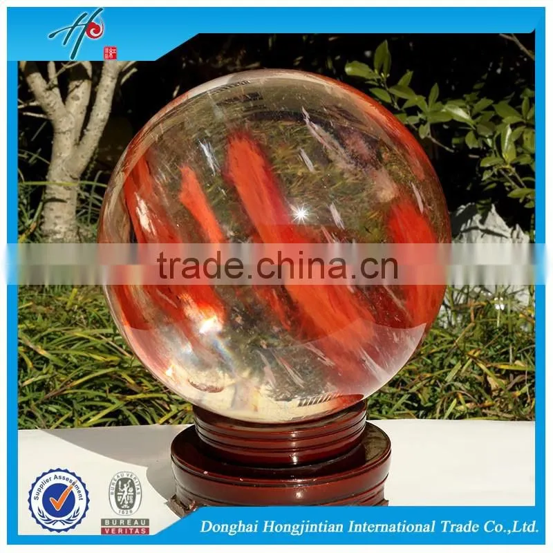 HJT Nature Melting crystal ball personalized quartz sphere