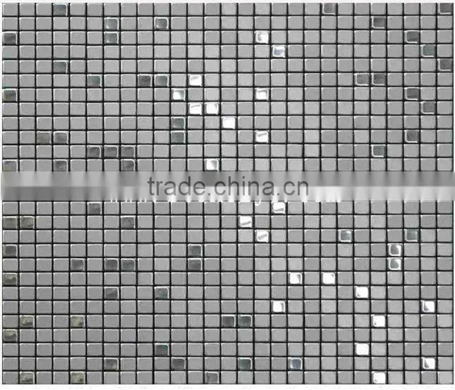 4/8/10 thickness high quality matt metallic mosaic tile