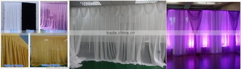 Pipe and Drape motorized stage curtains