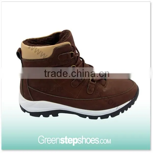 men fur lining winter boots