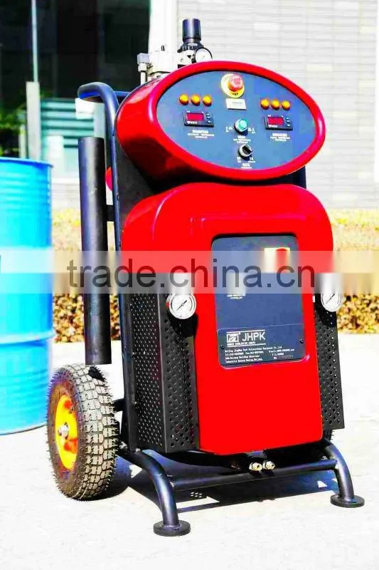 PU foaming spray equipment mark