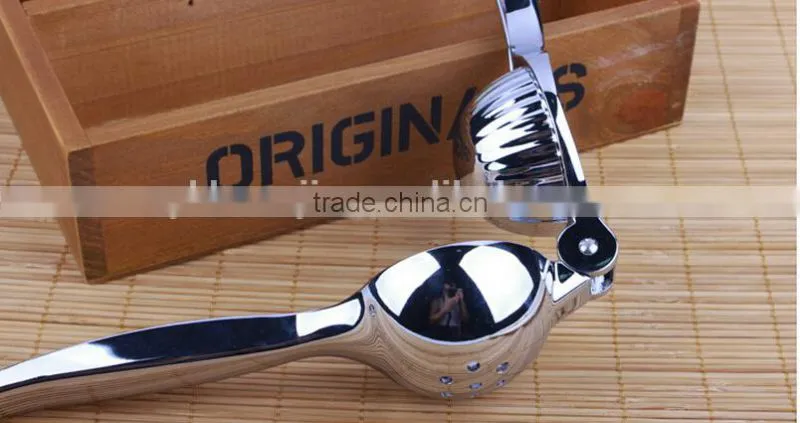 stainless steel manual fruit lemon squeezer kitchen bar citrus juicer hand press