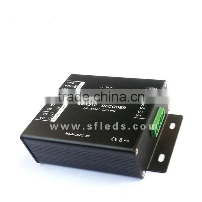 DC12-48V 3channels 700MA dmx512 constant current led rgb dmx decoder dmx to spi decoder