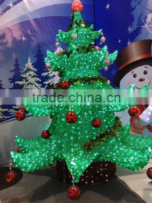 hot sale outdoor led christmas tree with 24v