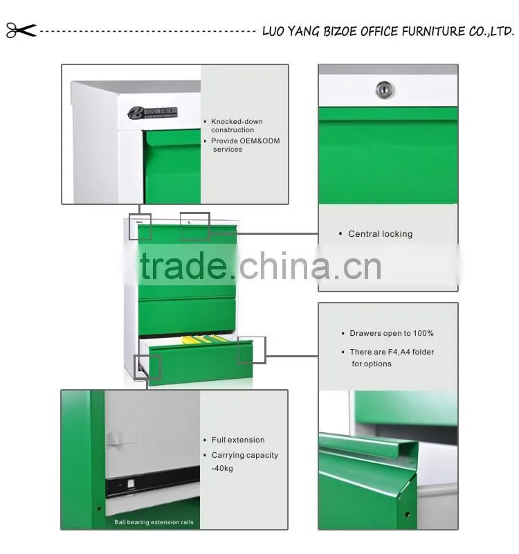 competitive price a4 4 drawer filing cabinets