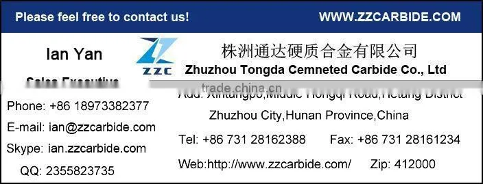 100% Pure Raw Material Cemented Carbide Spherical Button for Mining