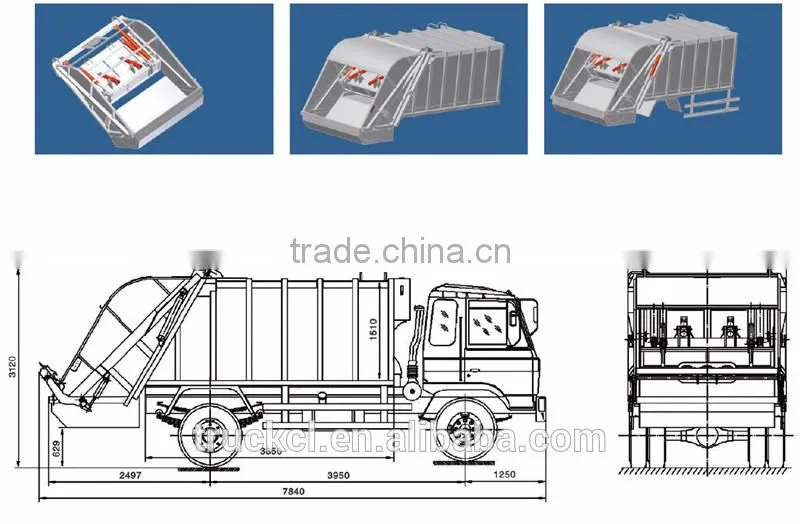 JAC Rubbish Truck for sale 2014