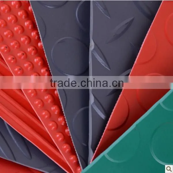 anti-slip pvc coin plastic flooring