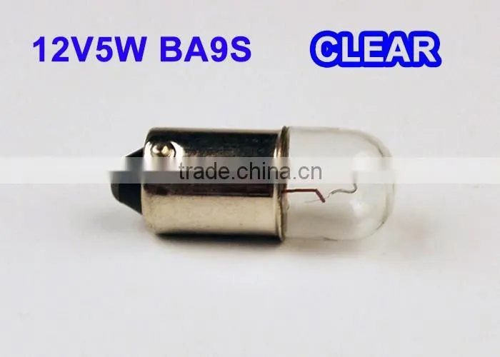 Miniature bulbs BA9S t8.5 bulb 12V 5W