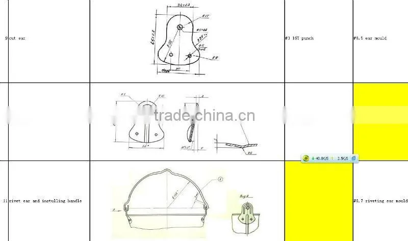 metal can Electric Plate Cutting Machine/bucket making machine