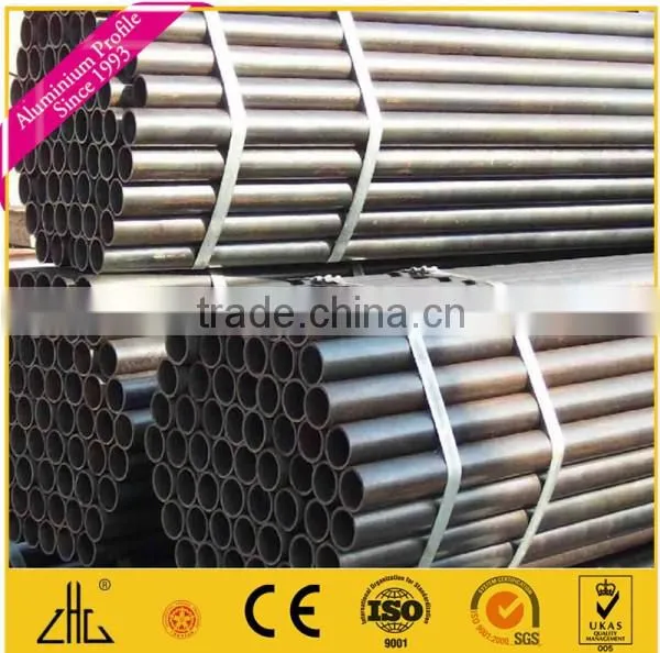 ZHL zhonglian powder coated natural anodized aluminum rectangular tube,ribbed aluminium tube