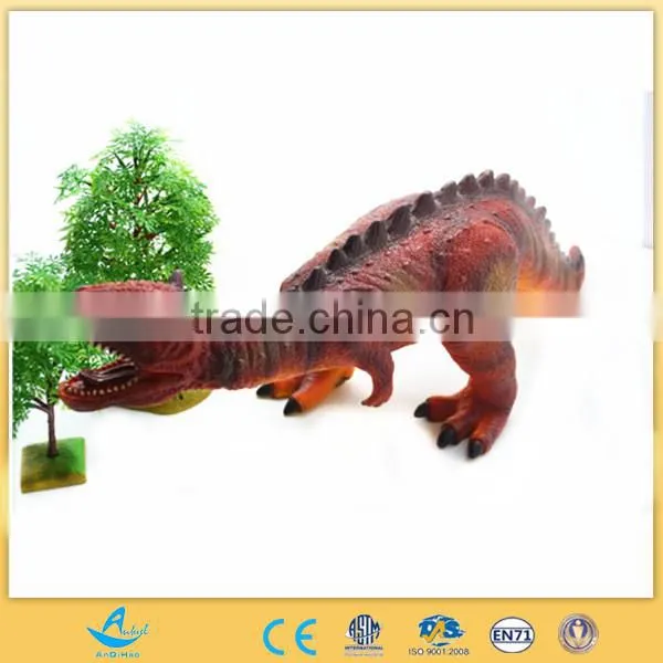 small size plastic pvc realistic dinosuar figure model toy stegosaurus figure model toy vinyl pvc animal toy