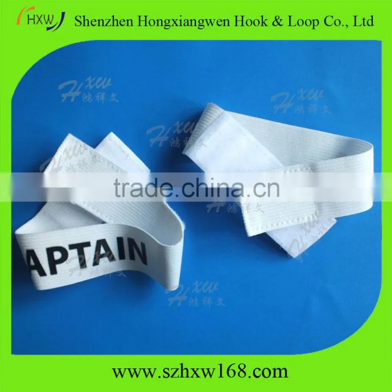 Custom durable knitted Hook loop captain armband