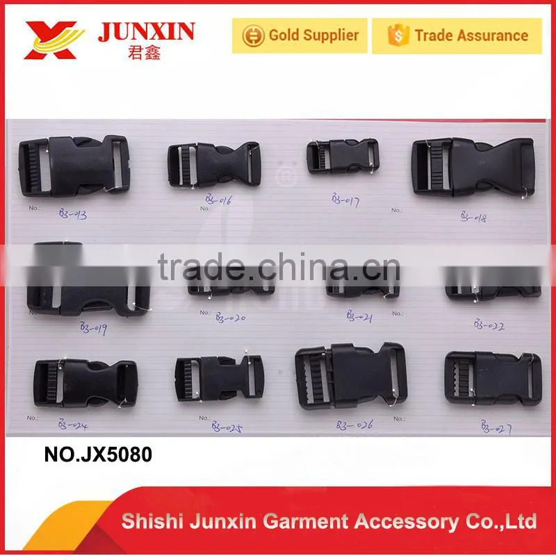2015 plastic buckle quick release belt buckle